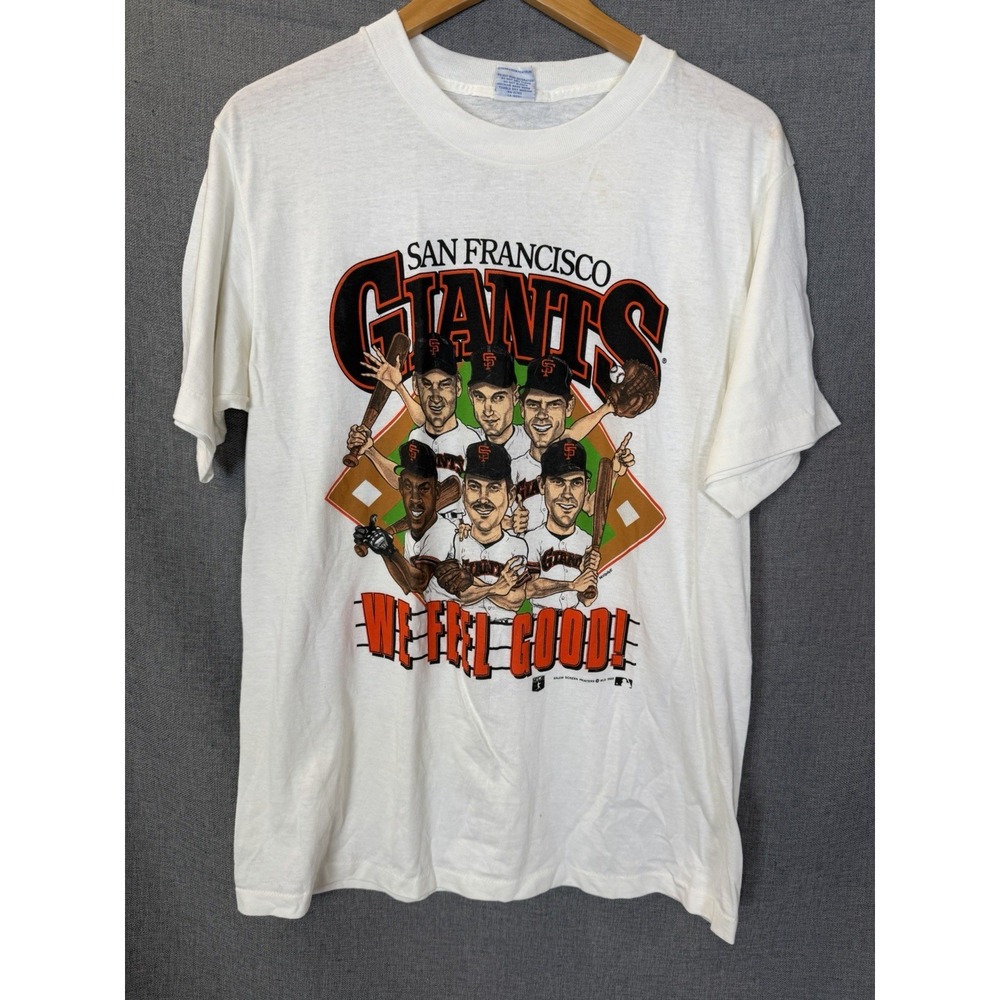 Vintage 90s Salem San Francisco Giants We Feel Good MLB T-Shirt Mens Large